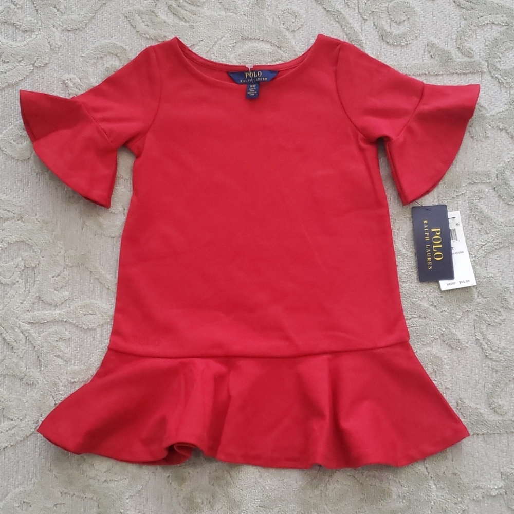 Polo Ralph Lauren 3T girl Dress in Red